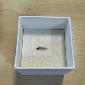 Melanie Auld Ear Cuff - Burgundy & Diamonds